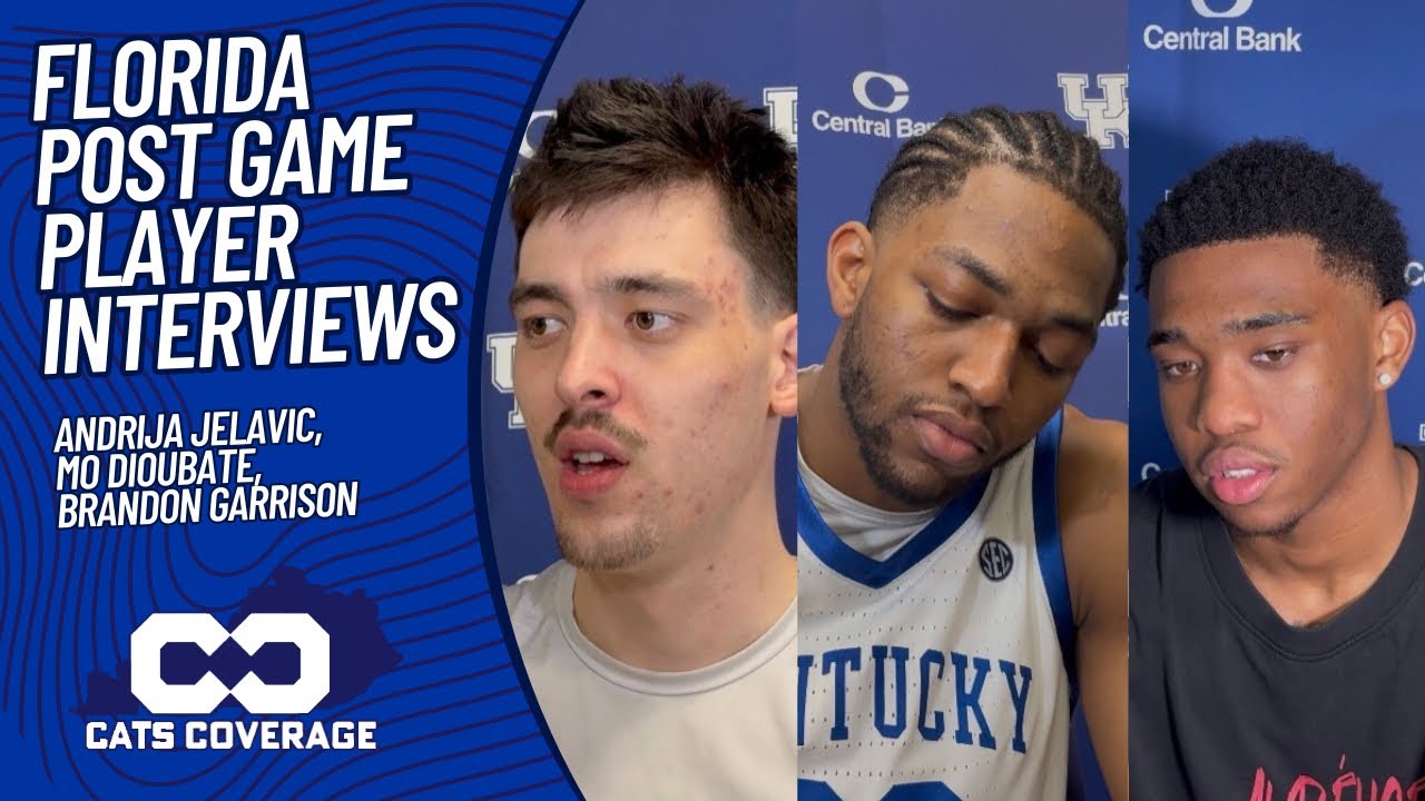 Florida Post Game Player Interviews - Jelavic, Dioubate, Garrison (03-07-2026)