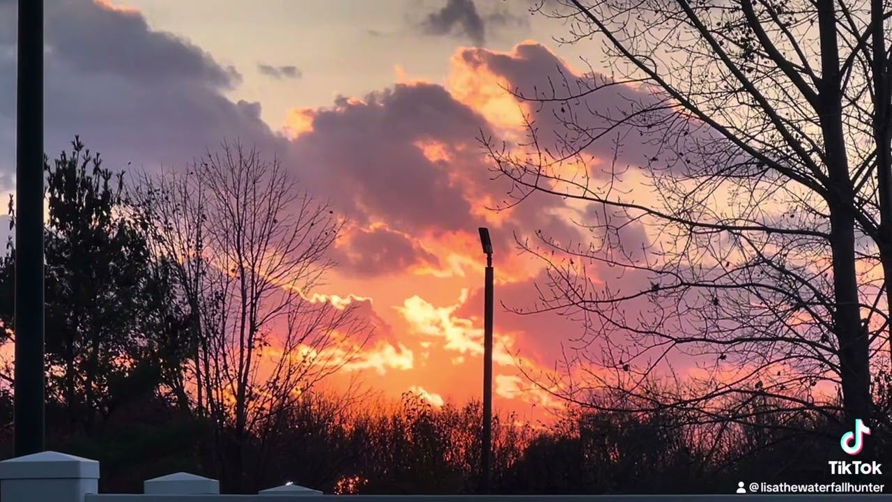 Sunset at 4:38 pm 11/13/23
