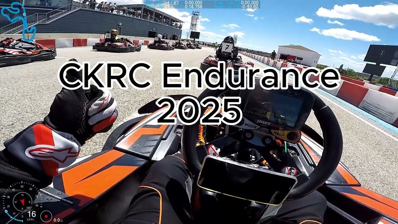 CKRC Endurance 2025. GP3 Karting Ángel Burgueño.