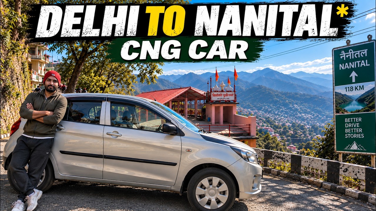 I Wasn’t Ready for These Roads 😲 | Delhi to Nainital Drive