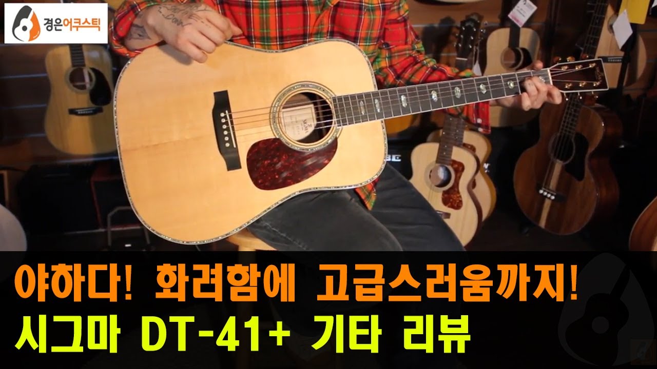 [시그마기타] 시그마 DT-41+ 기타 리뷰 (Sigma DT-41+ Guitar Review)