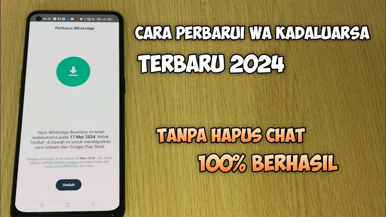 Cara Perbarui WhatsApp Kadaluarsa Terbaru 2024