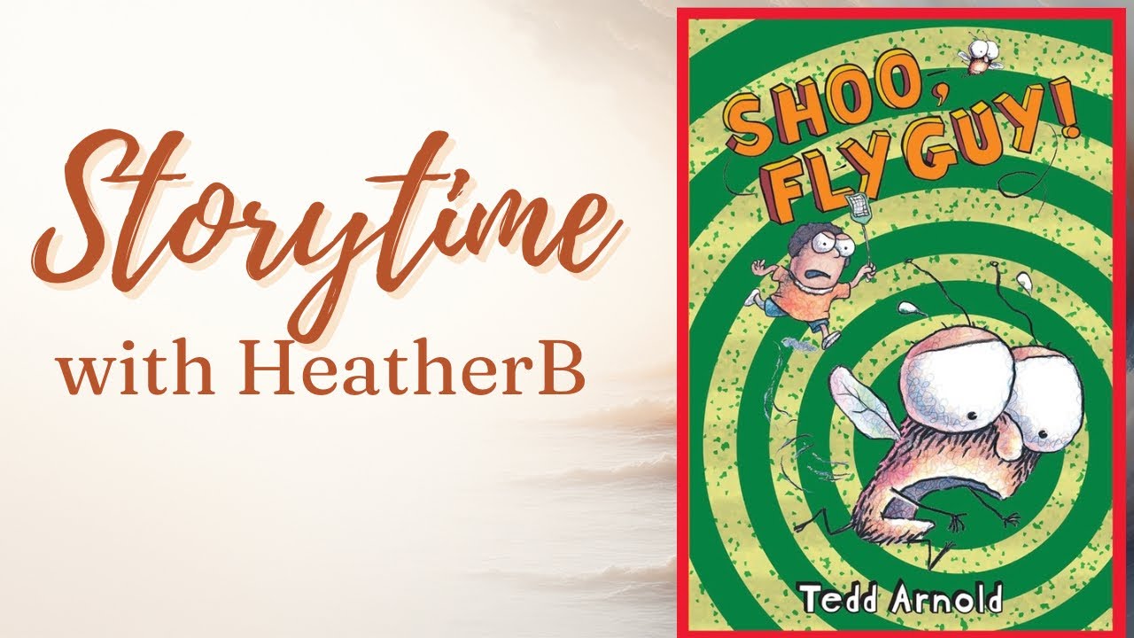 SHOO, FLY GUY 🪭 Cozy Read Aloud with Page Turns | 
