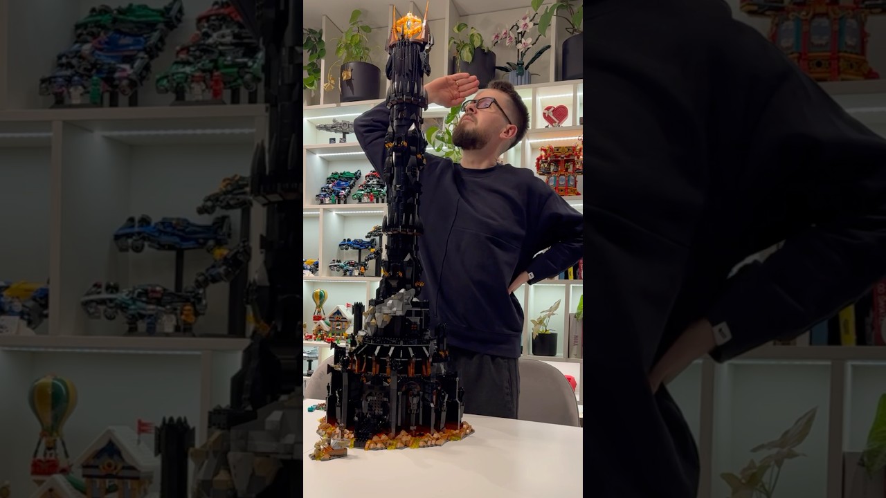 Extended LEGO Barad-D&ucirc;r! #activitysupport25 #lego #rlfm #10333 #lotr #legolotr #lordoftherings
