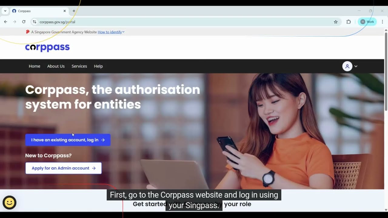 EL How to Authorise Third Party Tax Services Using Corppass