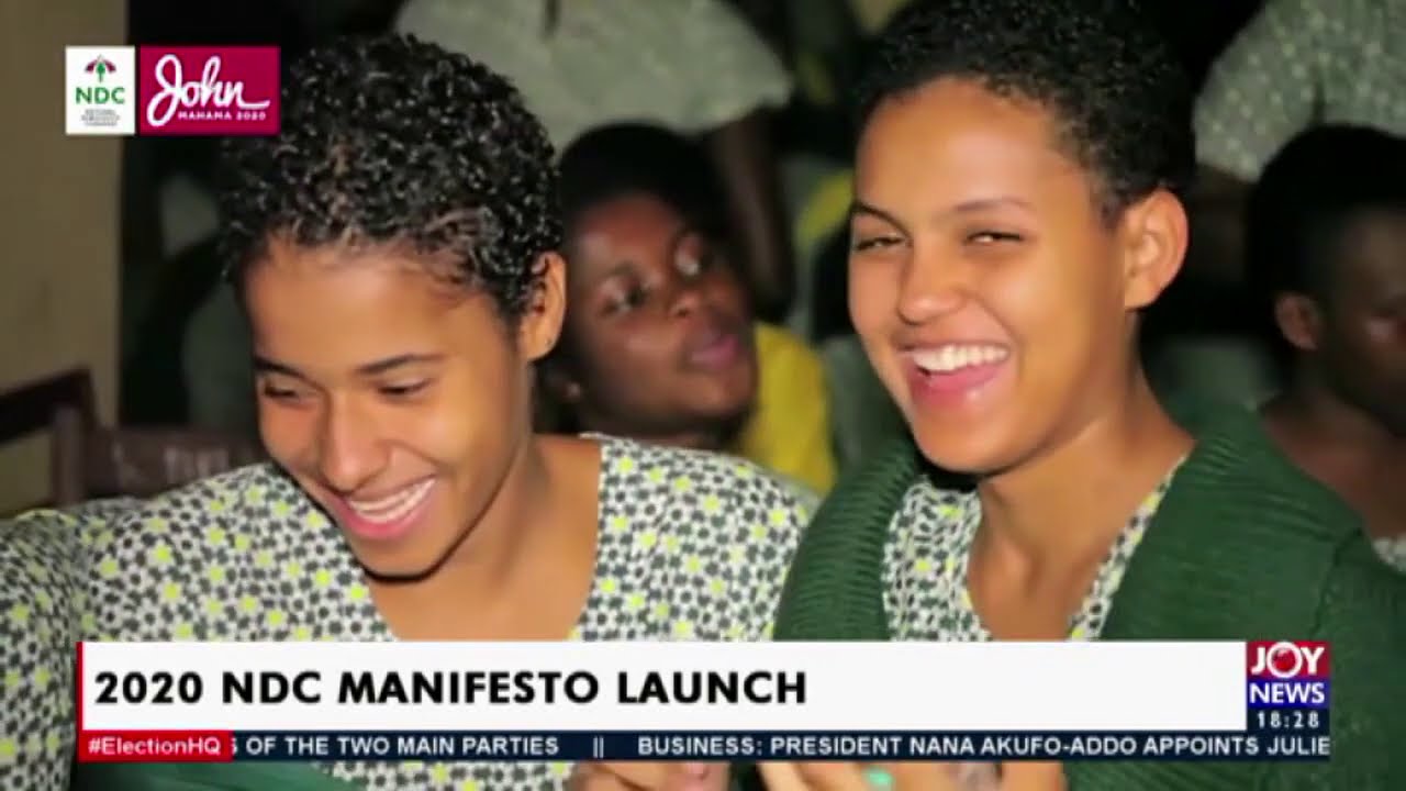 2020 NDC Manifesto Launch - JoyNews (7-9-20)