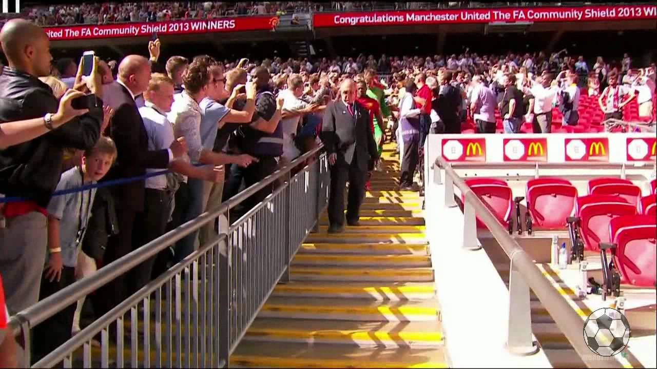 Manchester United FA Community Shield Trophy Celebration 2013