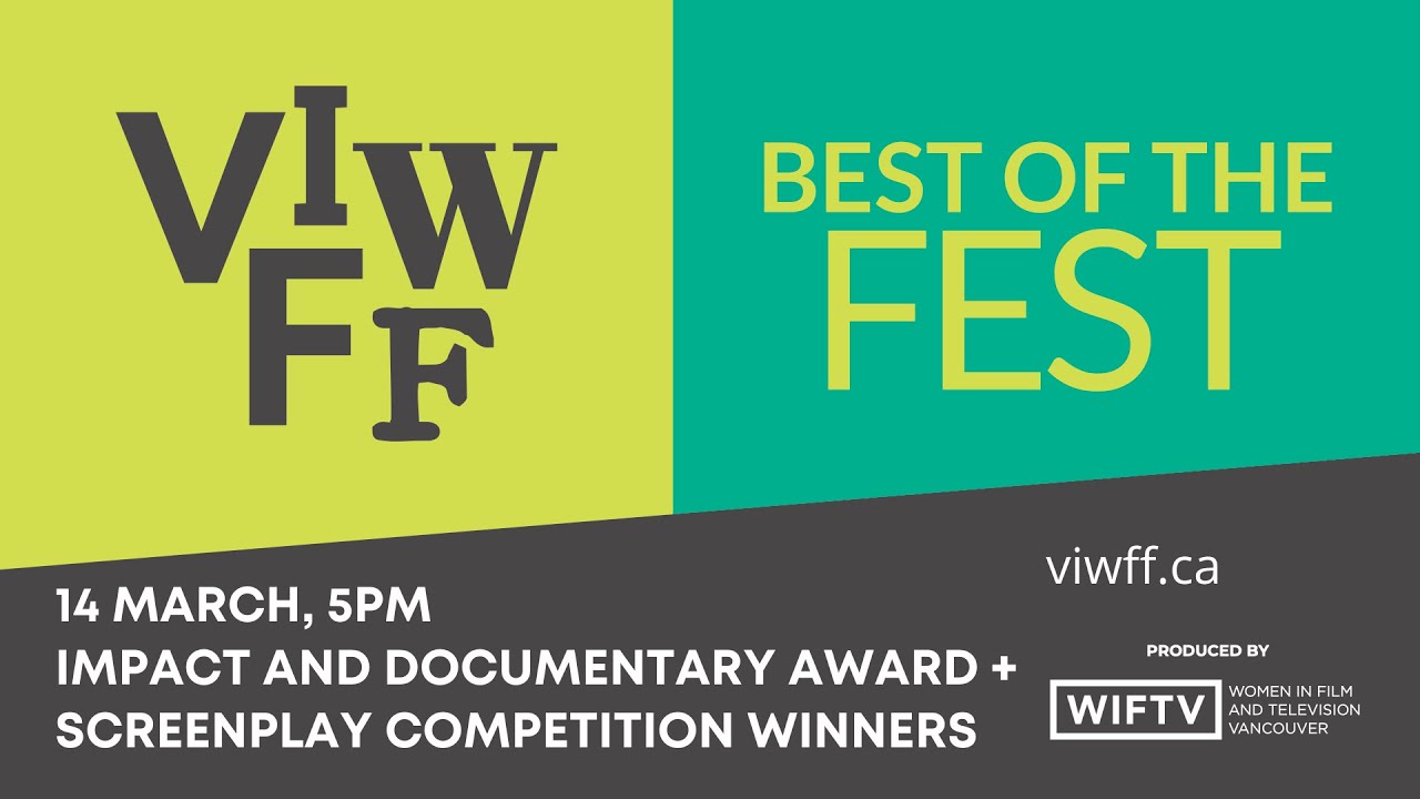 2021 VIWFF Awards - Impact and Documentary Award and Screenplay Competition Winners - 14 March