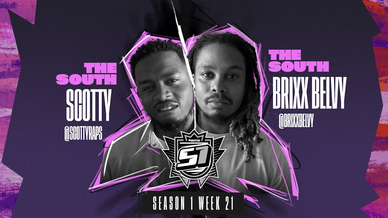KOTD - Rap Battle - Scotty vs Brixx Belvy | S1W21