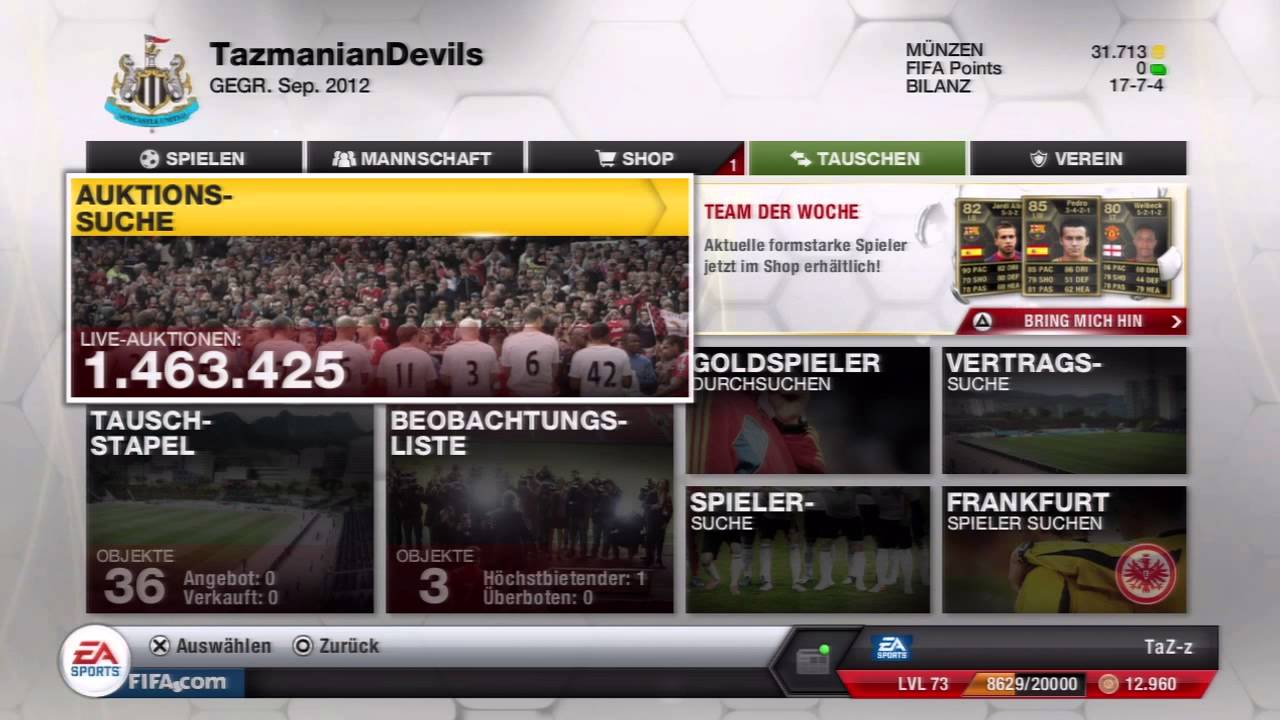Der ultimate FIFA 13 Ultimate Team Guide (Hilfe, Tipps, Tricks, Chemie, Fitness etc.) | FIFAtazztics