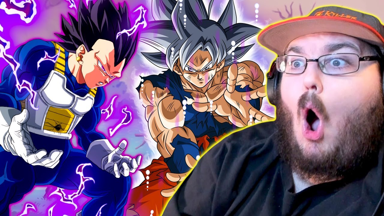 [What-if] Goku Mastered Ultra Instinct vs Vegeta Hakaishin (Ultra Ego) - Sprite Animation REACTION!!