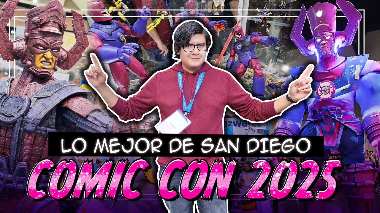 LO MEJOR DE SAN DIEGO COMIC CON 2025: Día 3 😱🔥 | El Tio pixel