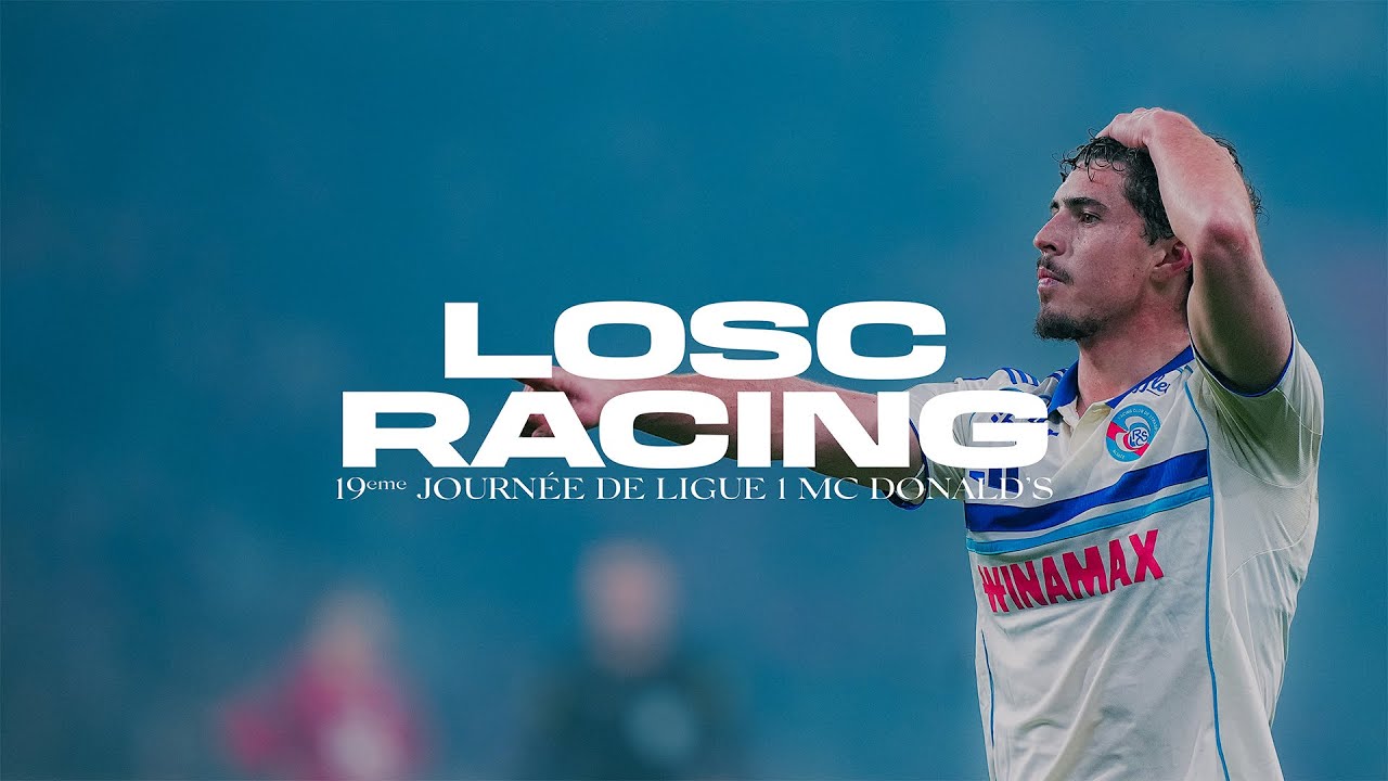 LOSC-Racing (1-4) : les buts vus du bord terrain ⚽️🎬