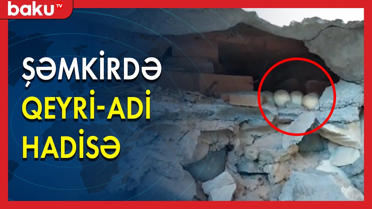 Şəmkirdə qeyri-adi hadisə - BAKU TV