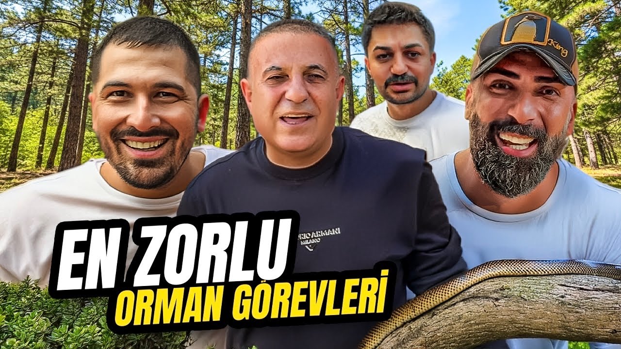 EN ZORLU ORMAN GÖREVLERİ | ÇILGIN CEZALAR
