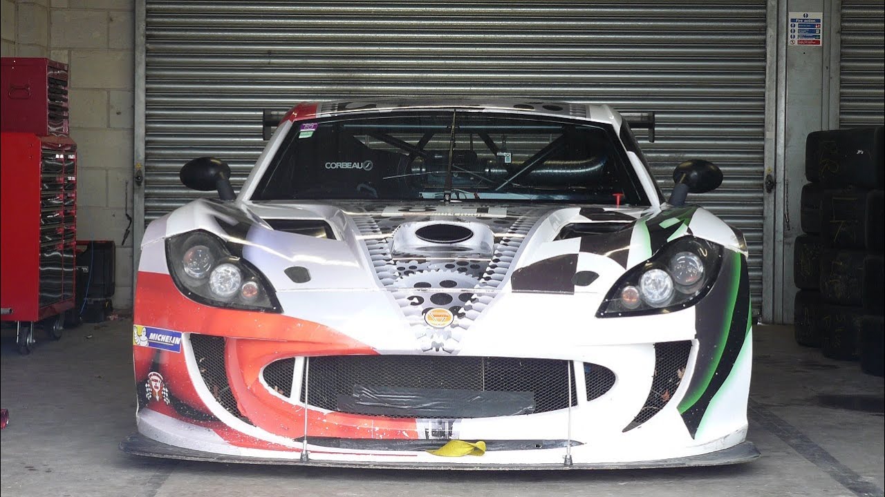Ginetta G55 GT4 Supercup Sound on Track Action - V6
