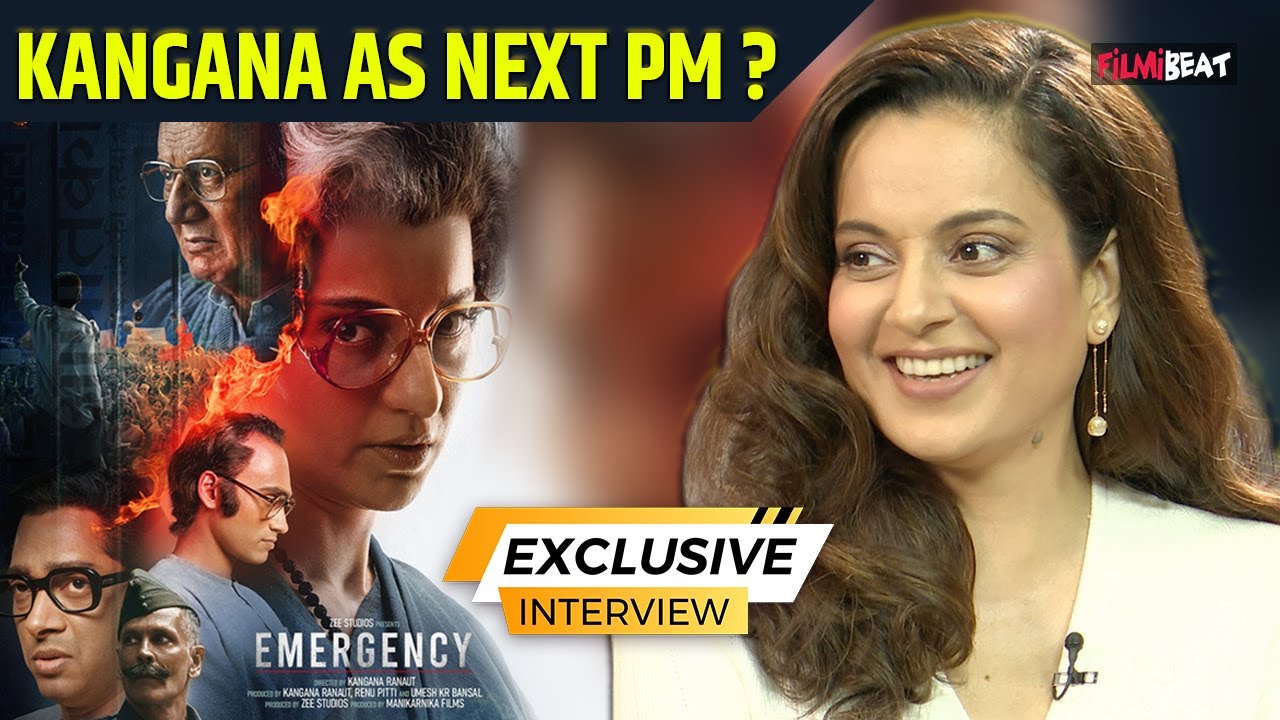 Kangana Ranaut Interview-  As Next Pm?, Playing Indira Gandhi, Exposing Bollywood?, Viral Walk, Film