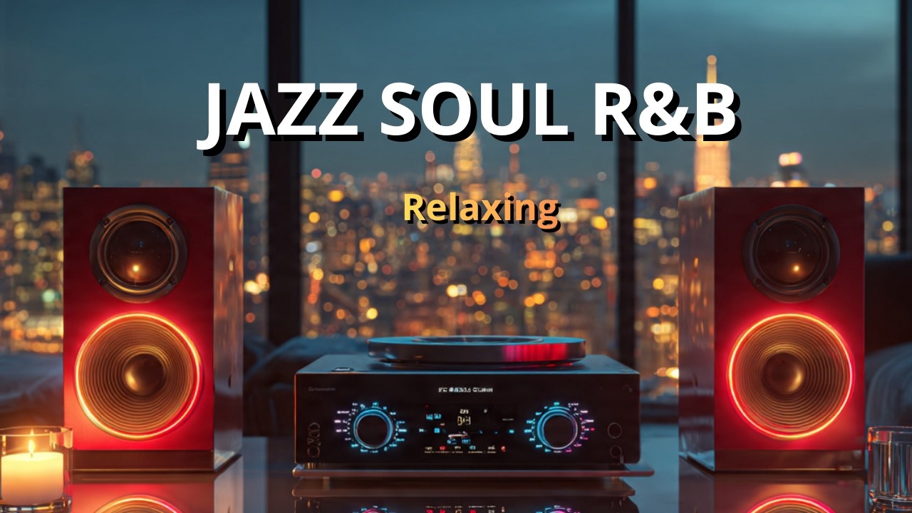 Smooth Jazz x Soulful R&B — Chill Beats for Focus, Relaxation & Late-Night Vibes