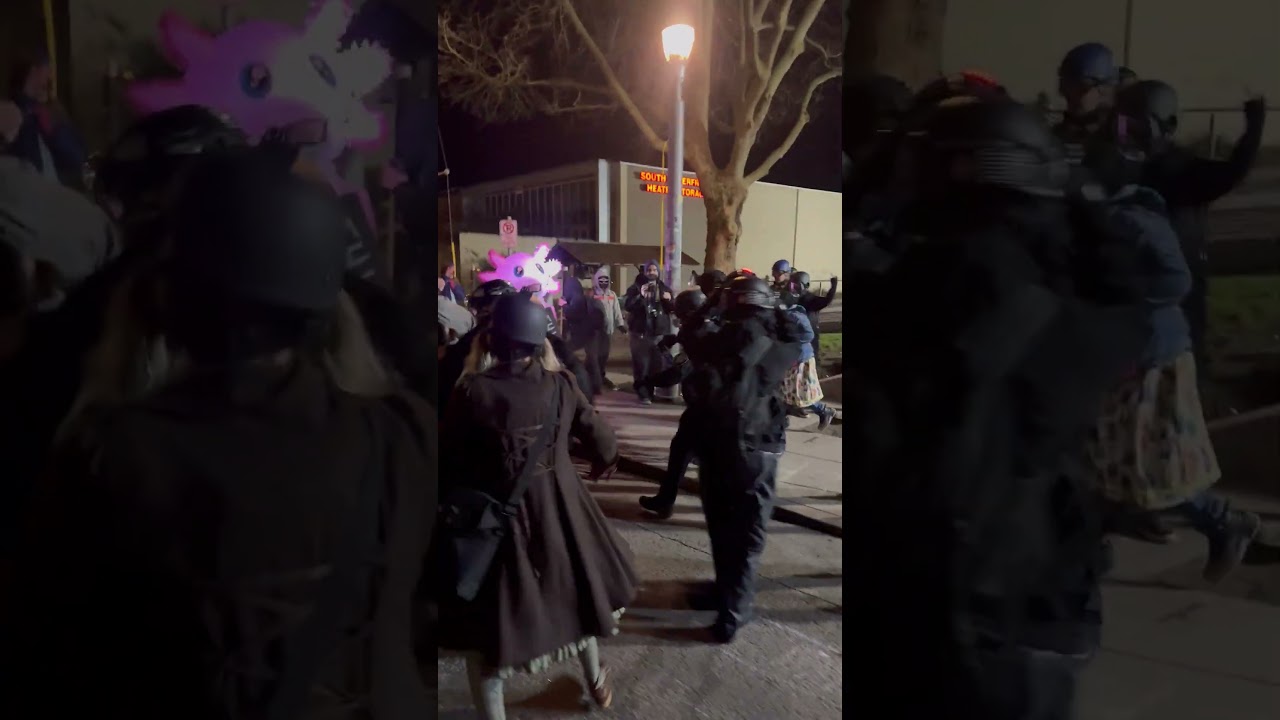 Incident At Portland ICE Protest - Night Of 01/19/26