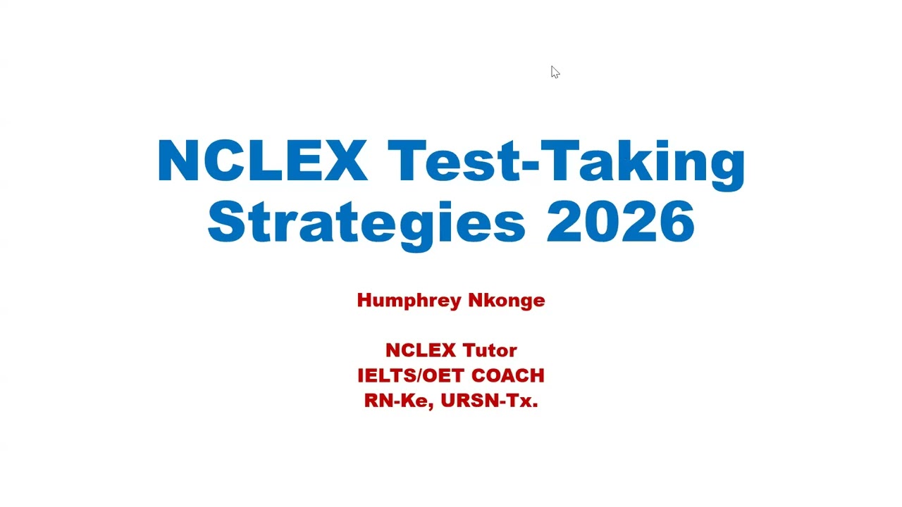NCLEX TEST TAKING STRATEGIES BY HUMPHERY