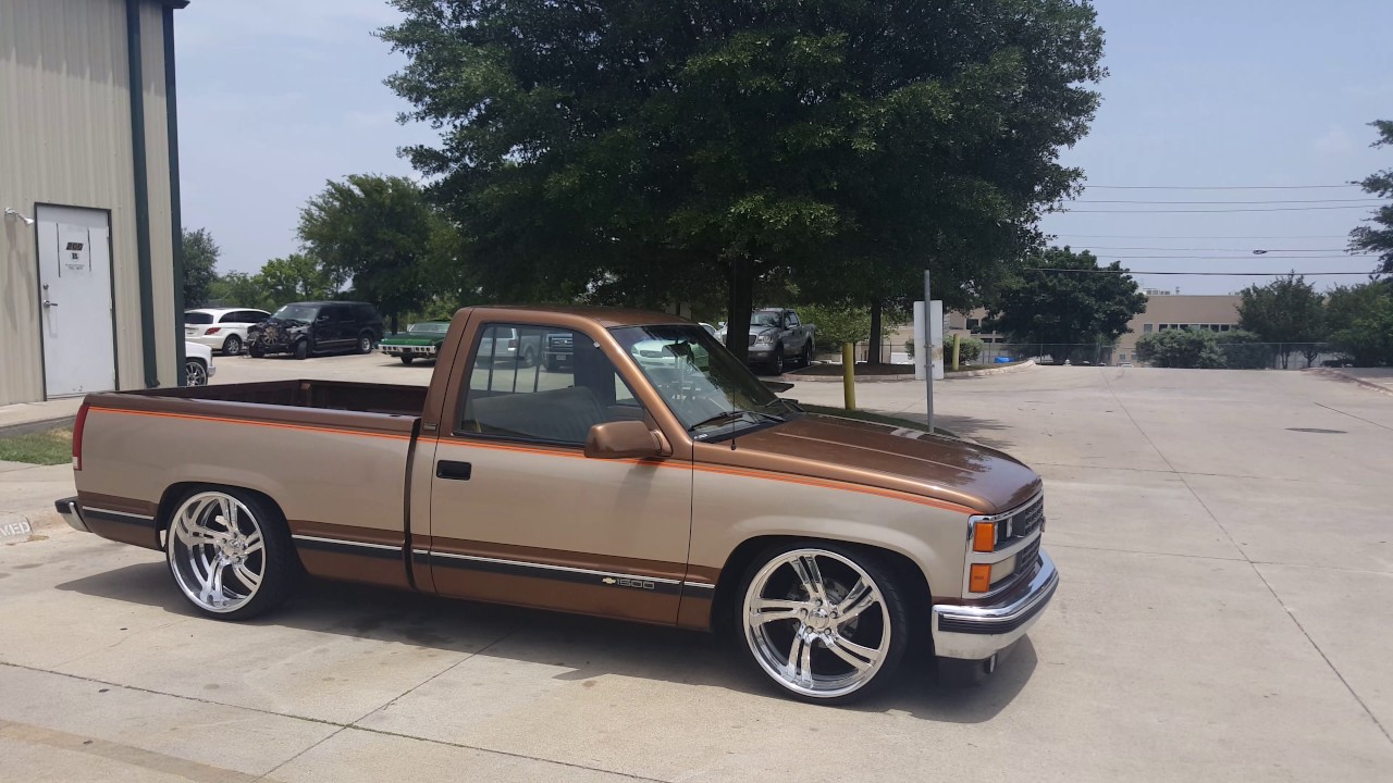 1989 Chevrolet Silverado C1500 swb on 22