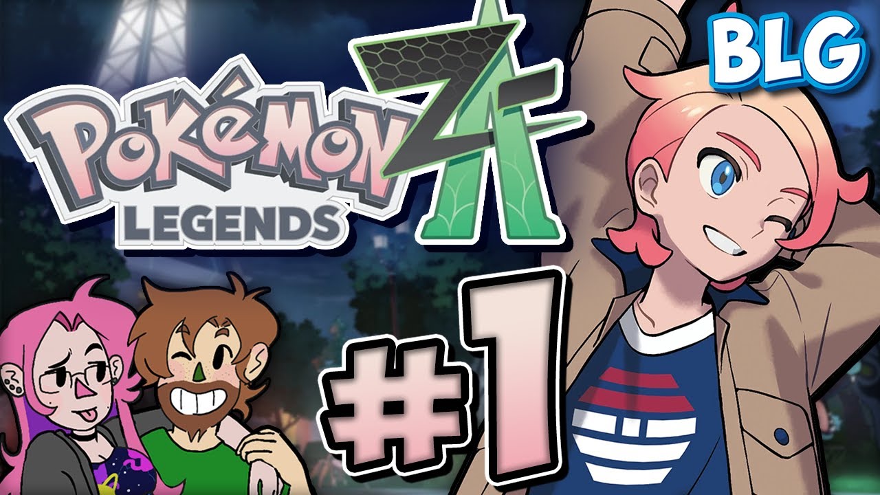 Lets Play Pokemon Legends: ZA - Part 1 - 3,000 Years Old