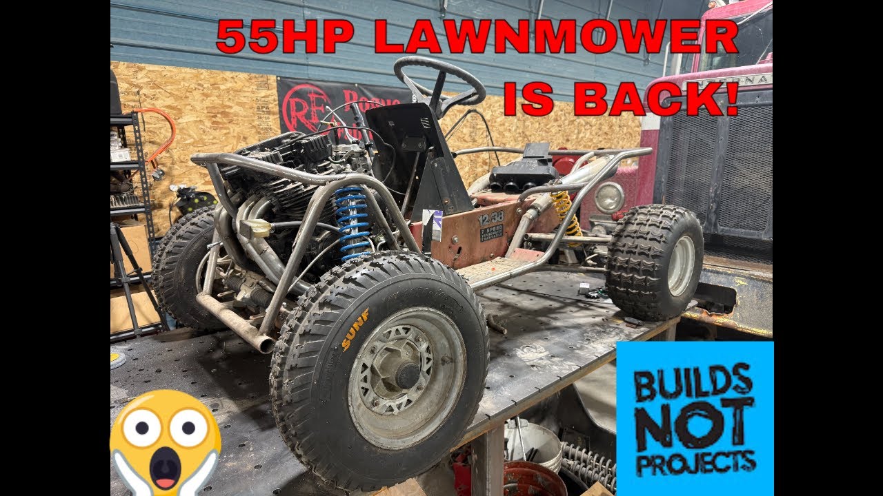 55Hp Lawnmower is Back!