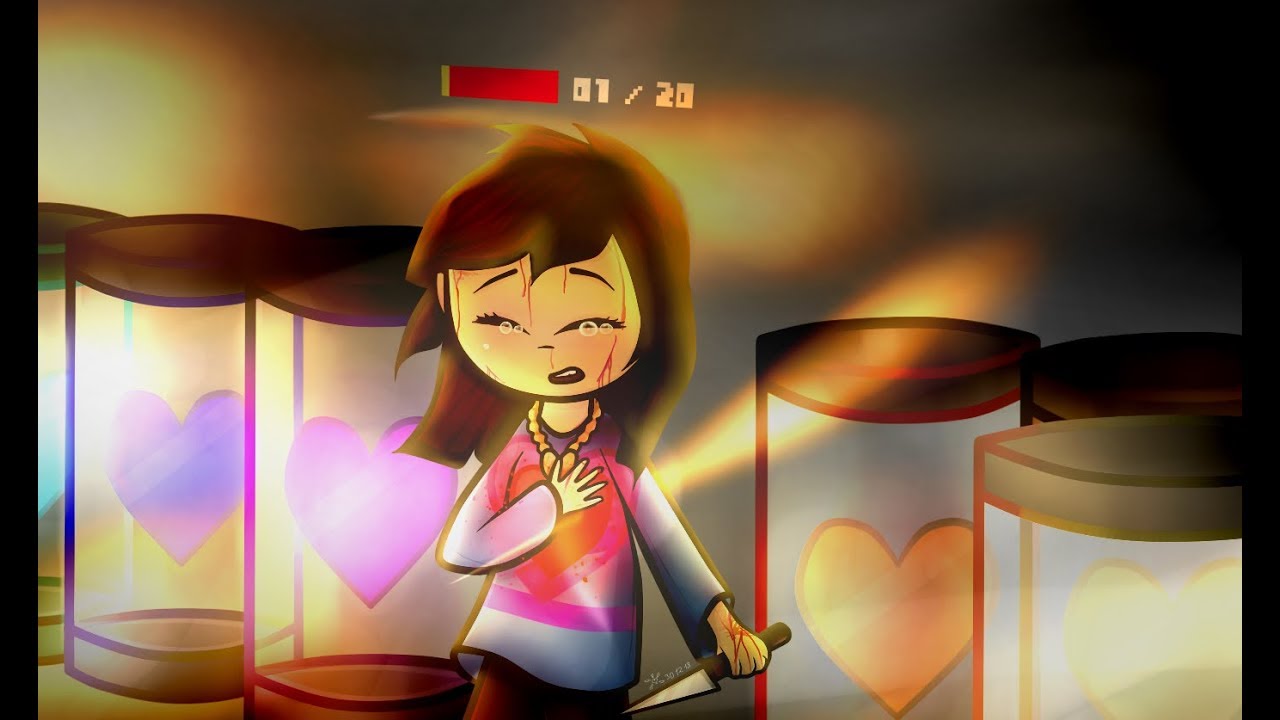 Speedpaint Undertale - Frisk vs Asgore