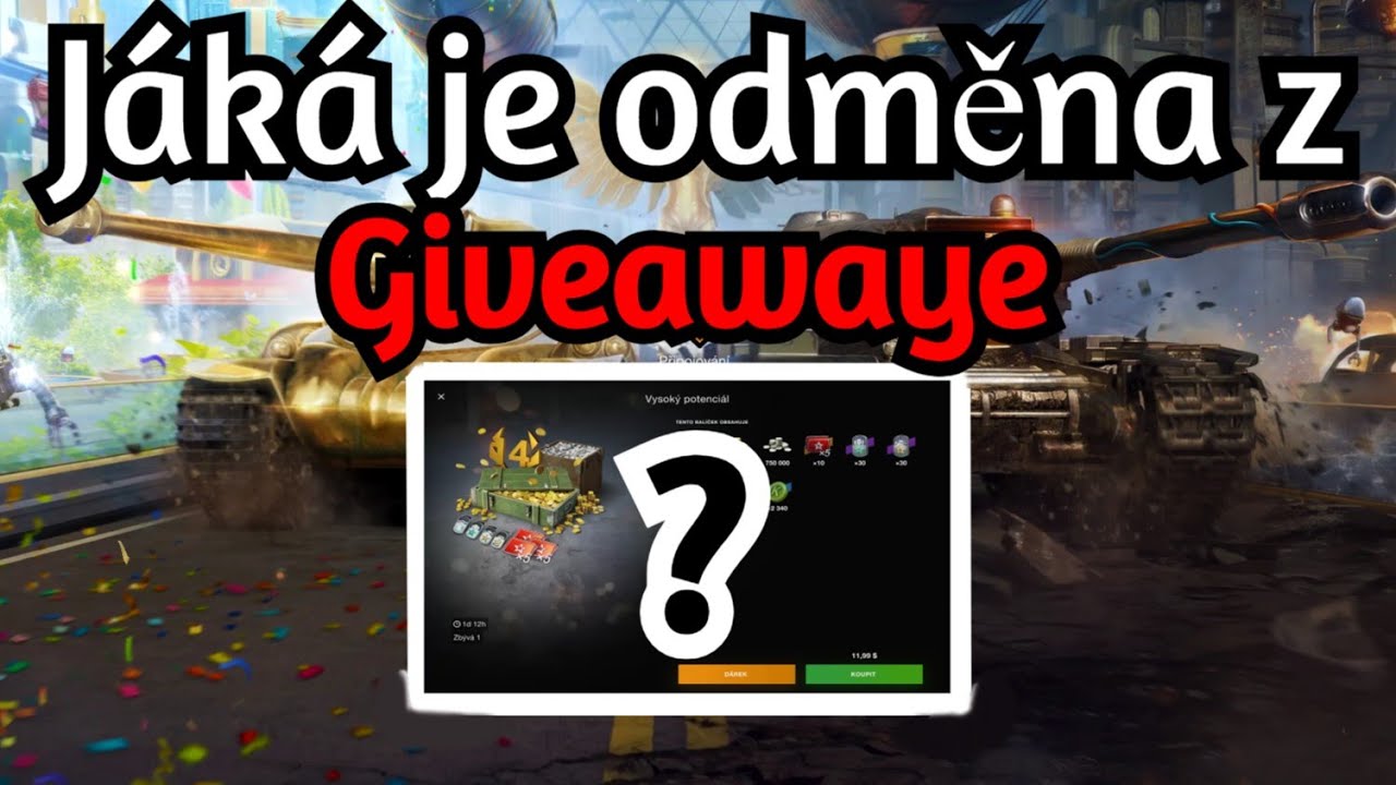 Odměna pro výherce z Giveawaye / Wot Blitz