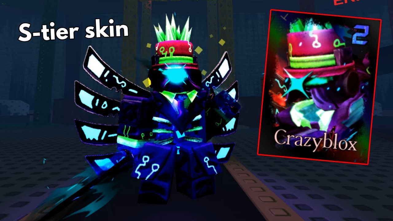 CRAZYBLOX is the BEST 1x skin | Forsaken