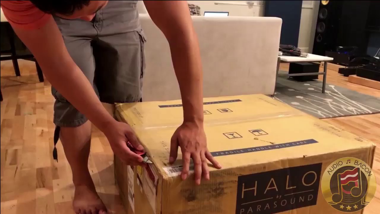 Parasound Halo JC 5 Stereo Amplifier Unboxing