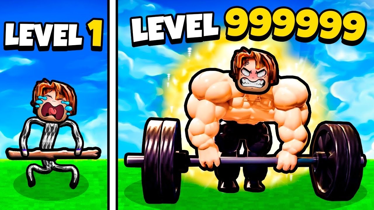 FUI EXCLUIDO DA ÁREA PRO POR SER MAGRO ENTÃO AUMENTEI MINHA FORÇA AO SURREAL NO ROBLOX