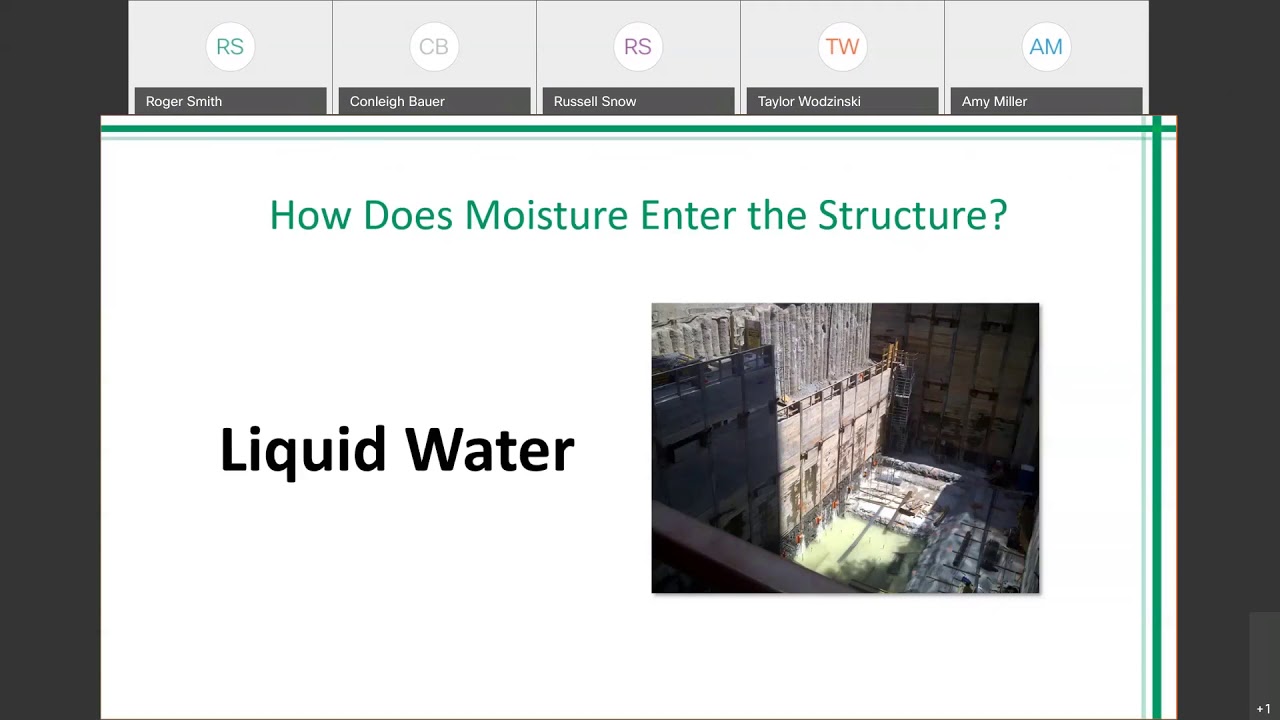 W. R.  MEADOWS Virtual AIA Presentation Underslab Vapor Retarders and Barriers