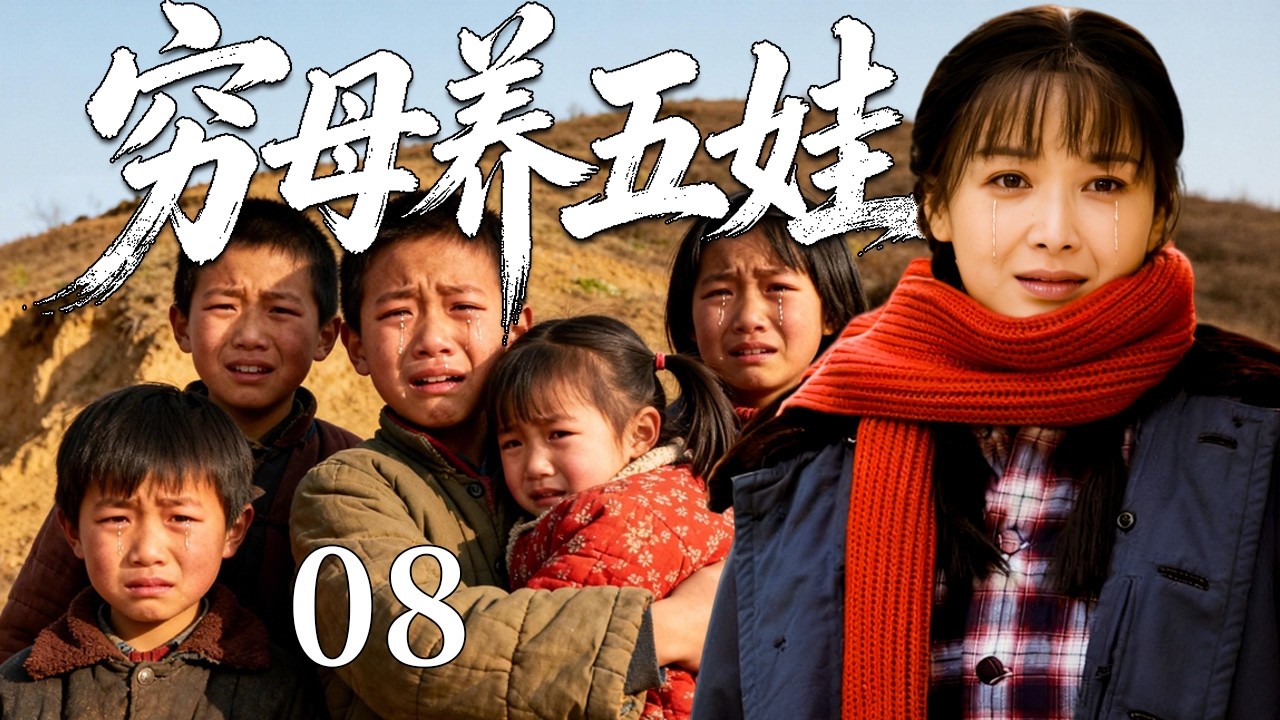 【2026最火情感电视剧】穷母养五娃08 |  丈夫离世家破人散，她一人拖着五个孩子苦熬半生，命运还会给她一条活路吗？#电视剧 #苦情 #情感