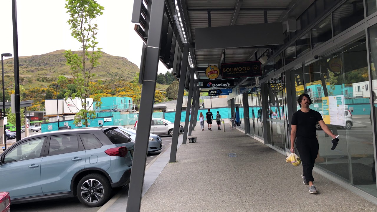 [4K Walking] Queenstown : Five Mile Shopping Centre to Queenstown Central , New Zealand