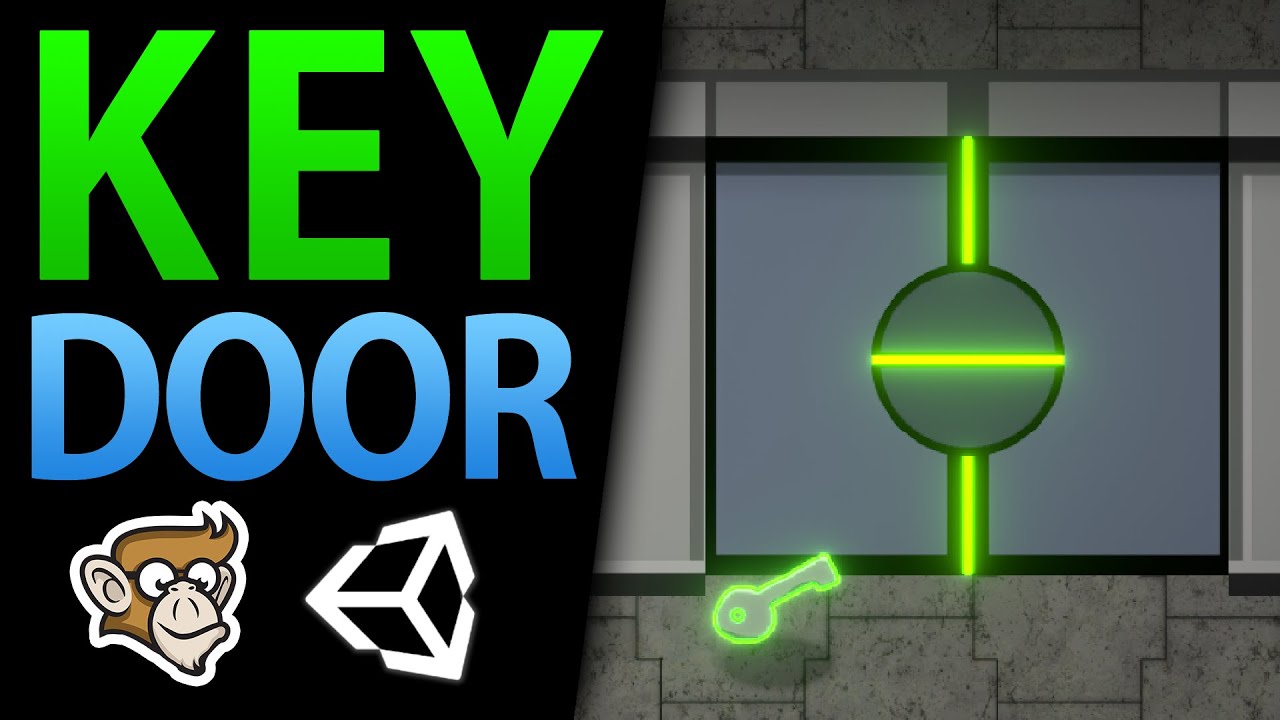 Simple Key Door System in Unity