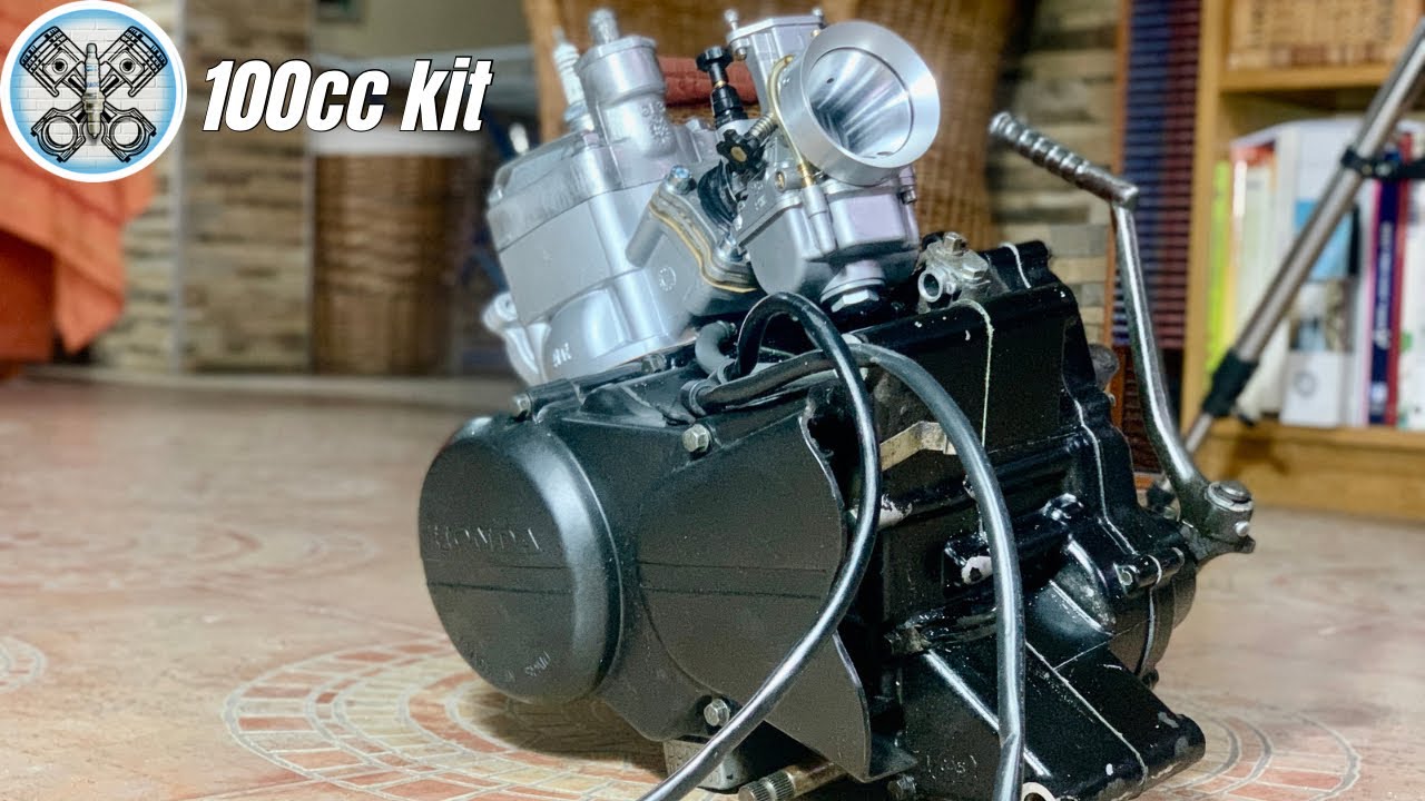 PIRMER ARRANQUE y rodaje del motor italkit 95-100cc HONDA NS1-80