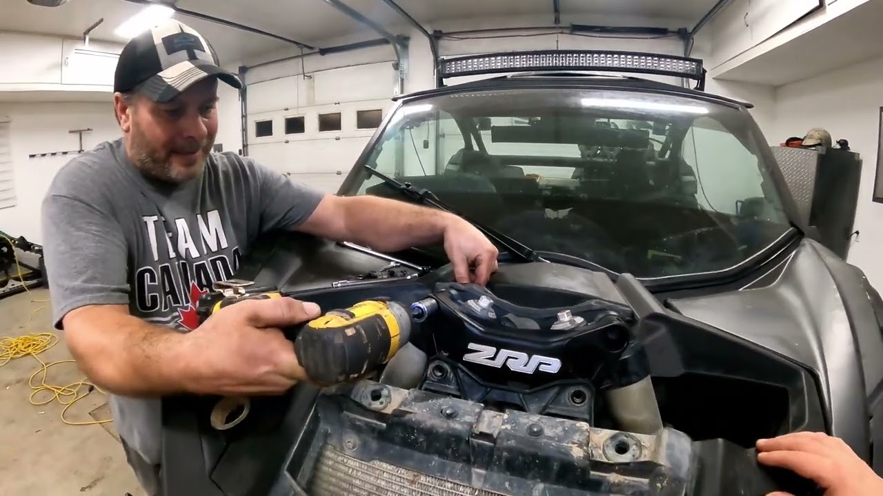 How To Install a ZRP Front Shock Tower Mount on a Can-Am Maverick X3