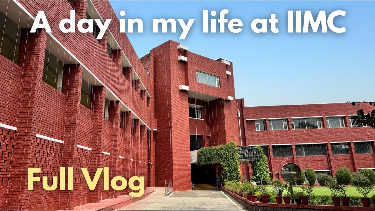 A day at IIMC | Indian Institute of Mass Communication Delhi | Vlog