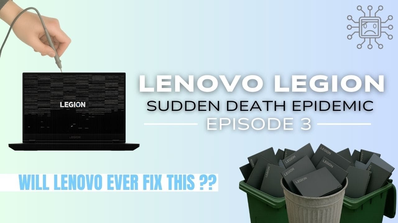 Lenovo Legion 15ACH6H GPU Error 43 Repair: The Lenovo Solder Joint Epidemic