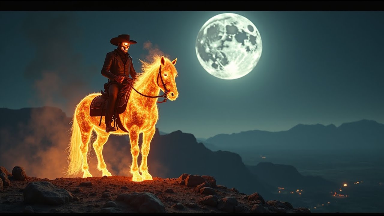 🌌 Whiskey Roads – The Phantom Rider - Legend Never Dies 🏍️