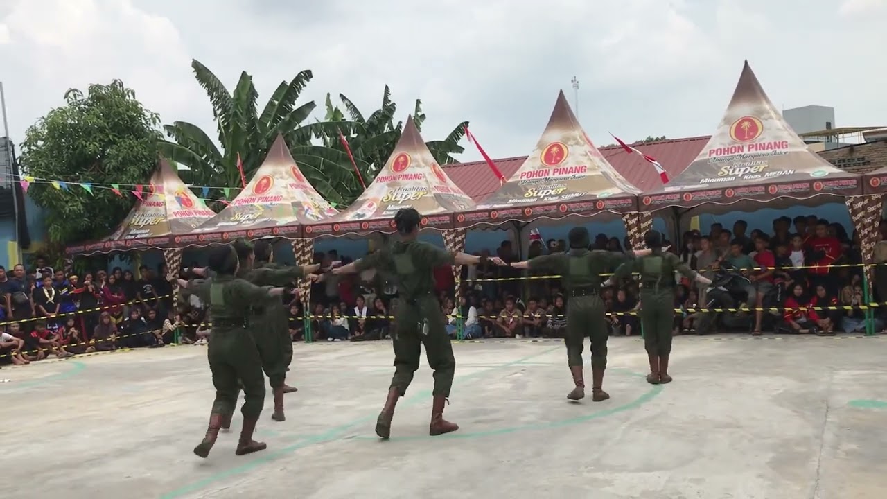 JUARA UTAMA 2 TARI KOMANDO PRAMUKA MAN SERDANG BEDAGAI DI EVENT PARADISE SE SUMATRA UTARA.