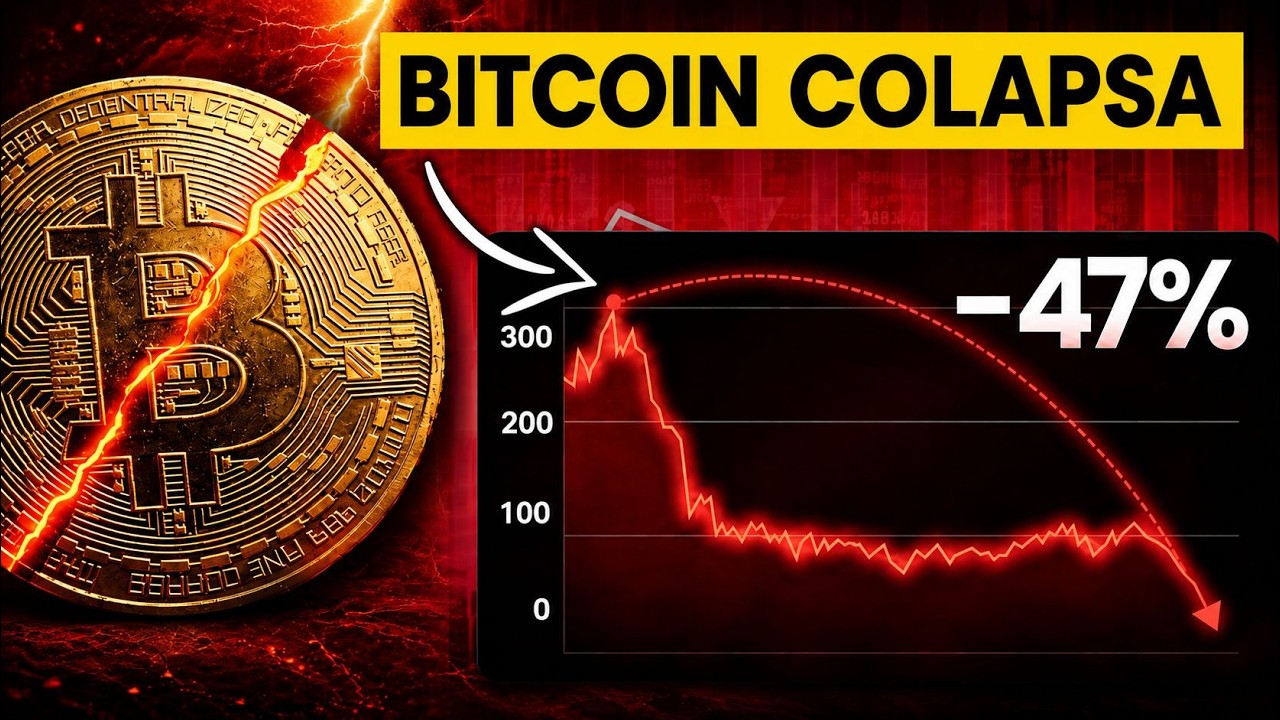 Urgente: Bitcoin est&aacute; COLAPSANDO (y se empeorar&aacute;)