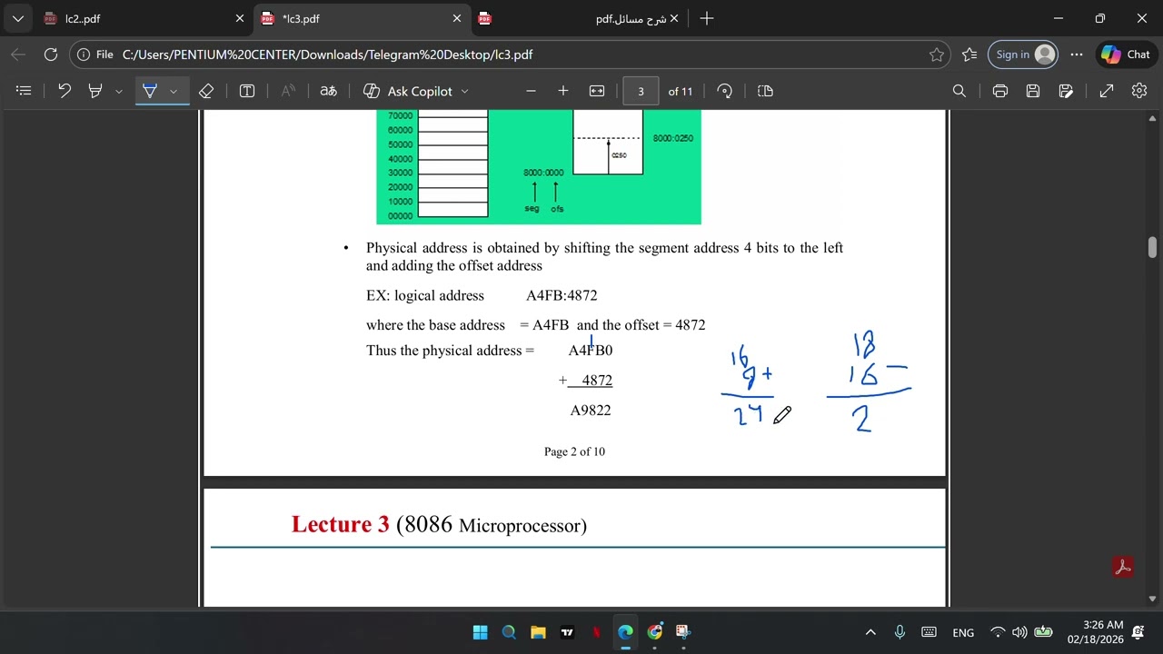 Microprocessor-lecture 3