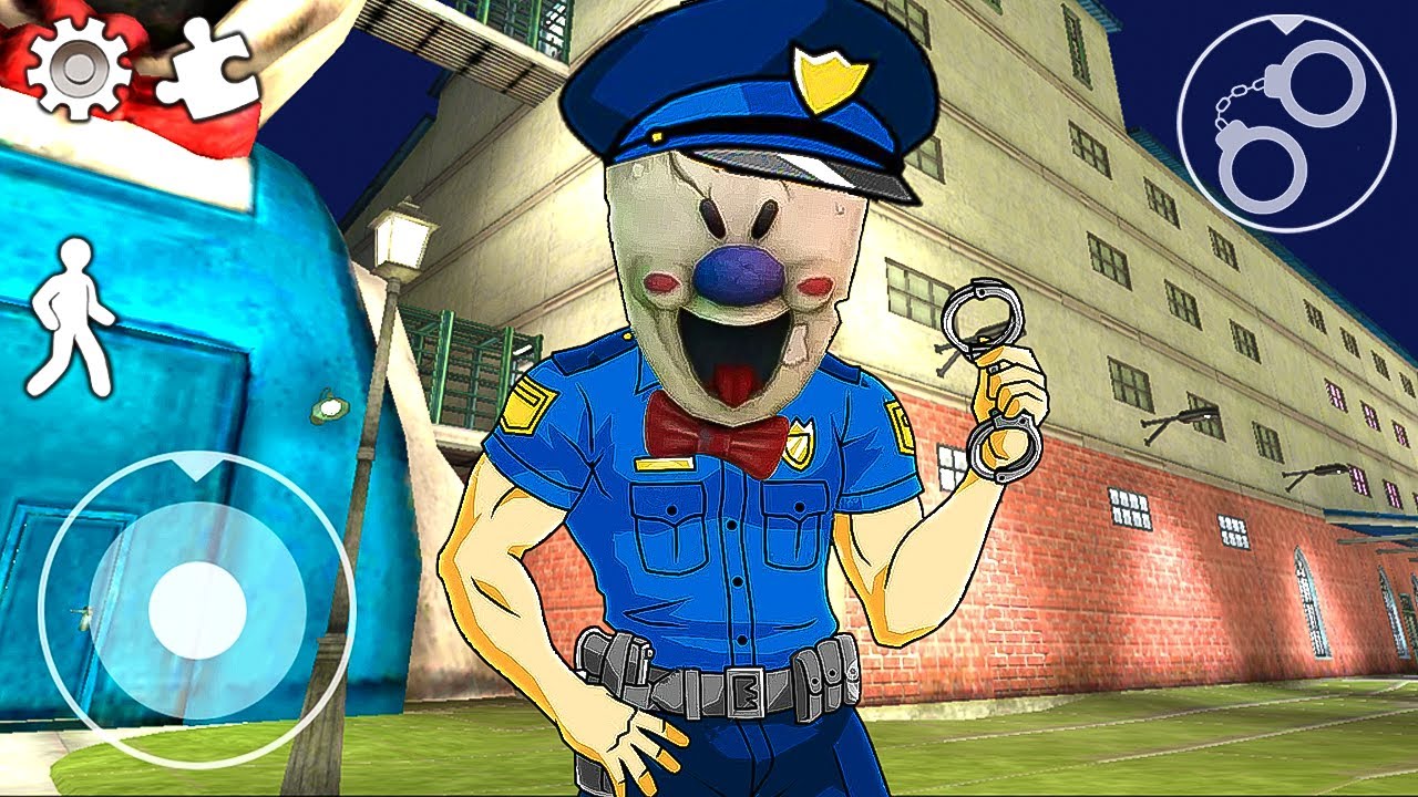 Funny moments in Ice Scream VS POLICE | Funny Moments experiments With Rod |FIGCH Funny|