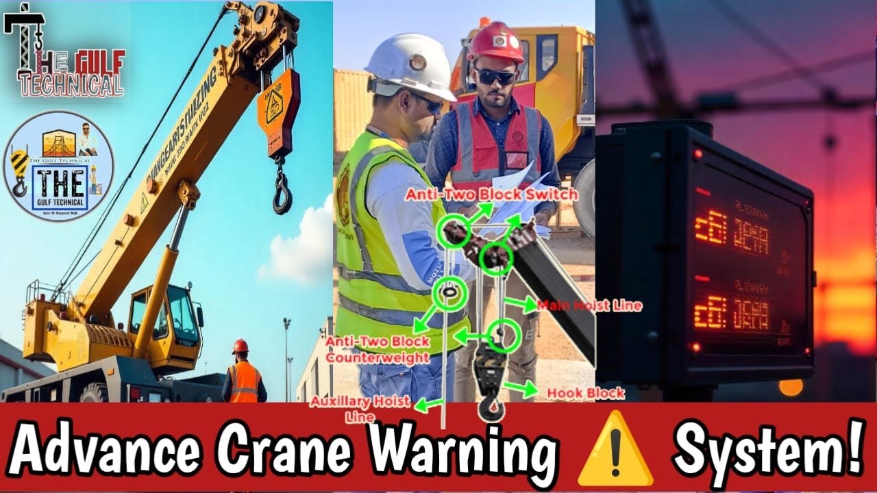 Advanced Crane Warning Systems|| The Future of Crane Operation and Equipment Safety Device