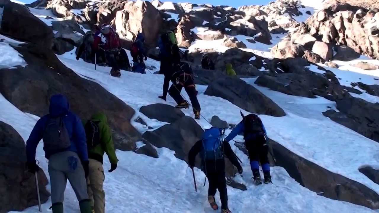 Progresión hielo-mixto - Alpinismo