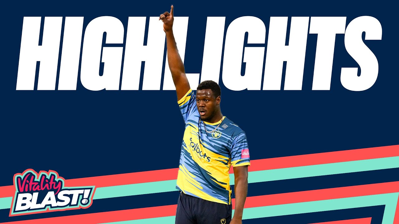 1 Run Decides 8 Over Thriller! | Highlights - Birmingham vs Notts | Vitality Blast 2022
