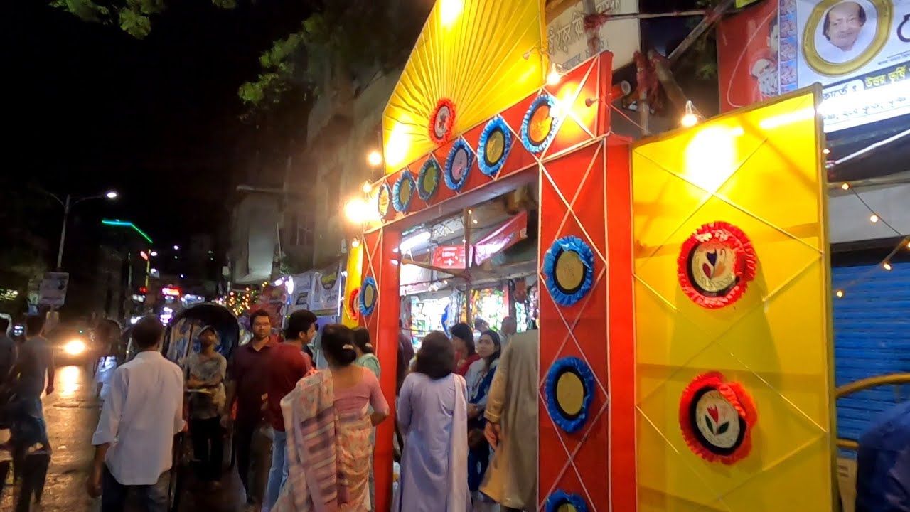Walking Tour 🇧🇩 Durga Puja Festival at Sri Sri Korunamoye Kalibari, Panchlaish, Chattogram.