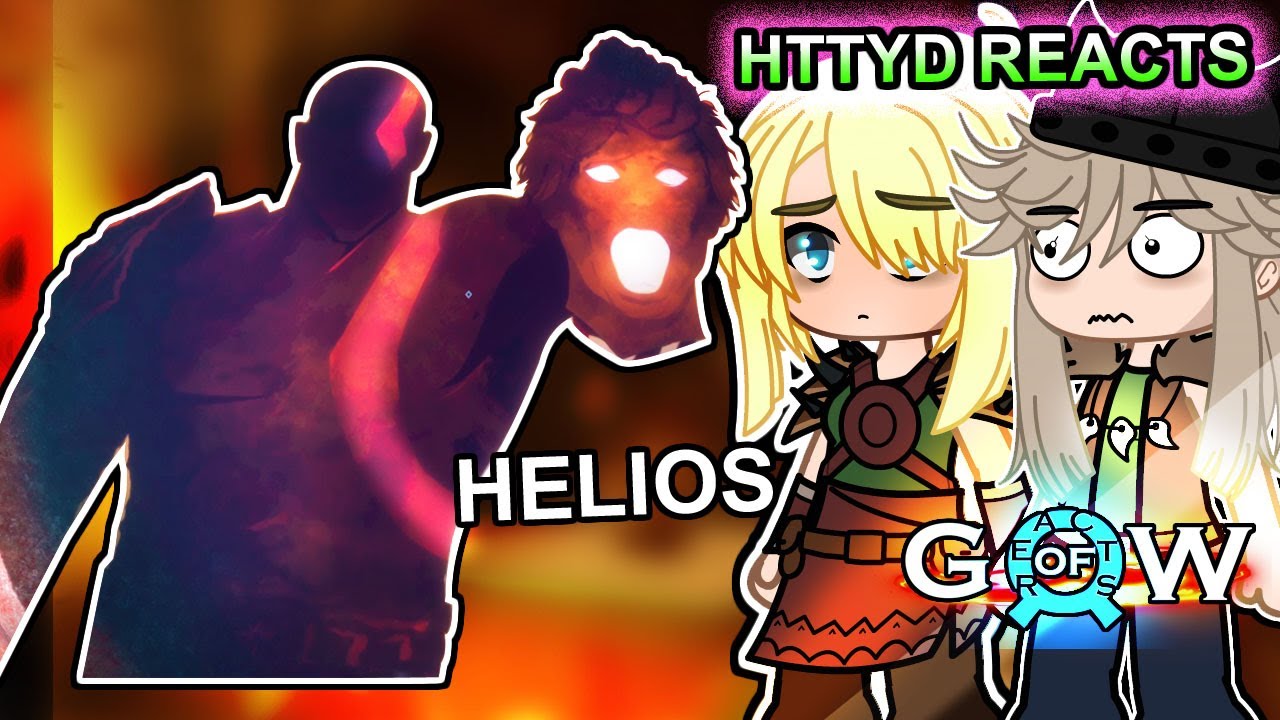 HTTYD Reacts to Hiccup as Kratos Part 51 || GOW Ragnarök ||- Gacha Club React